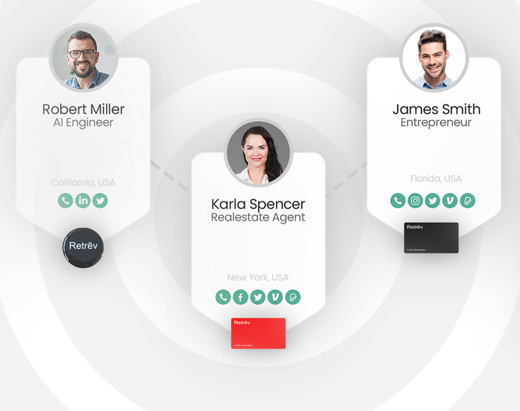 Retrēv Digital Business Cards
